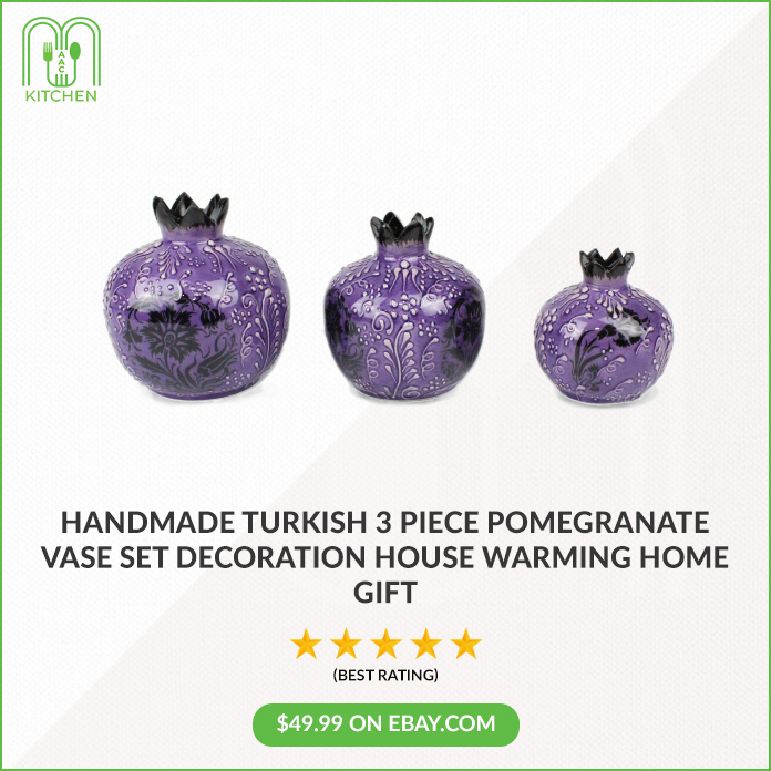 Pottery Pomegranate Vases