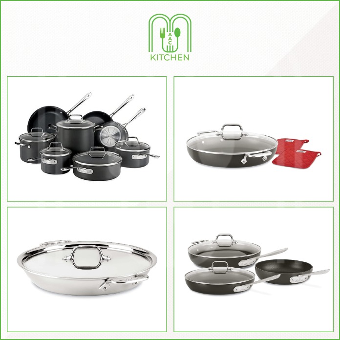 Hard Anodized All-Clad Nonstick Cookware Set