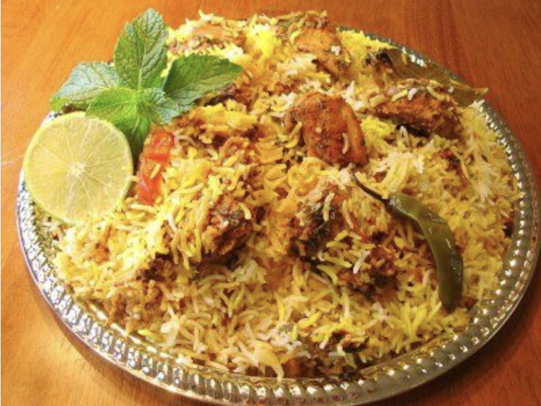 This biryani recipe combines marinated meat, aromatic spices, and basmati rice to create a flavorful and fragrant Indian dish perfect for any occasion.